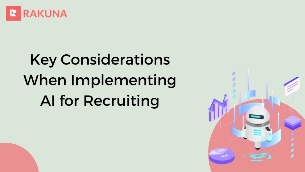 abstract illustration of an AI for recruiting