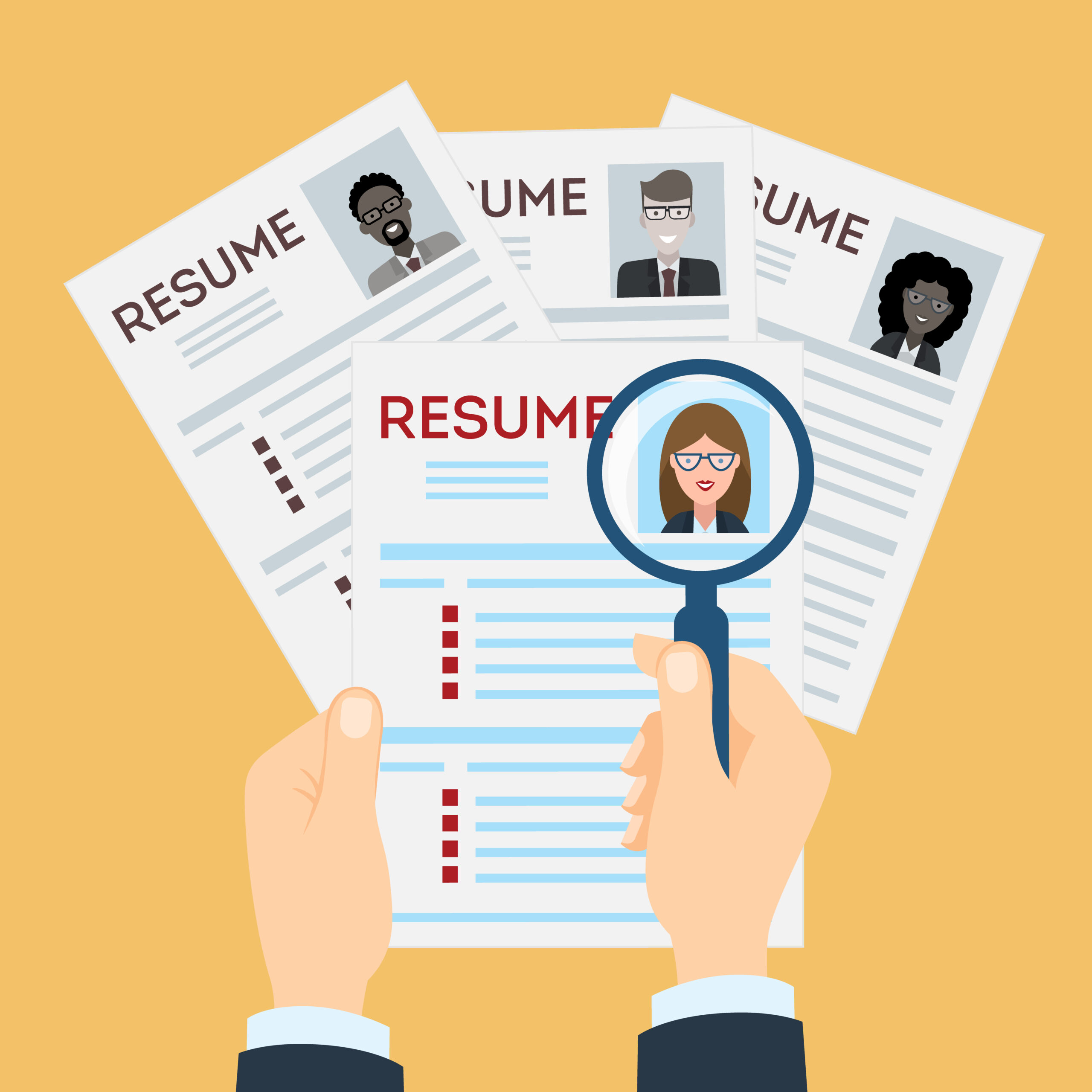 Maximizing Hiring ROI Across Evolving Gen Z Job Boards 8 a recruiter checking out resumes retrieved from gen z job boards