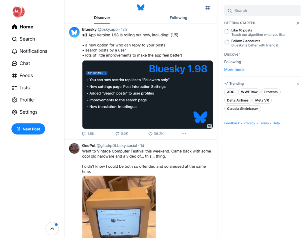 From SubStack Note to Threads: Emerging Social Media in Recruiting 1 social media in recruiting potential - BlueSky
