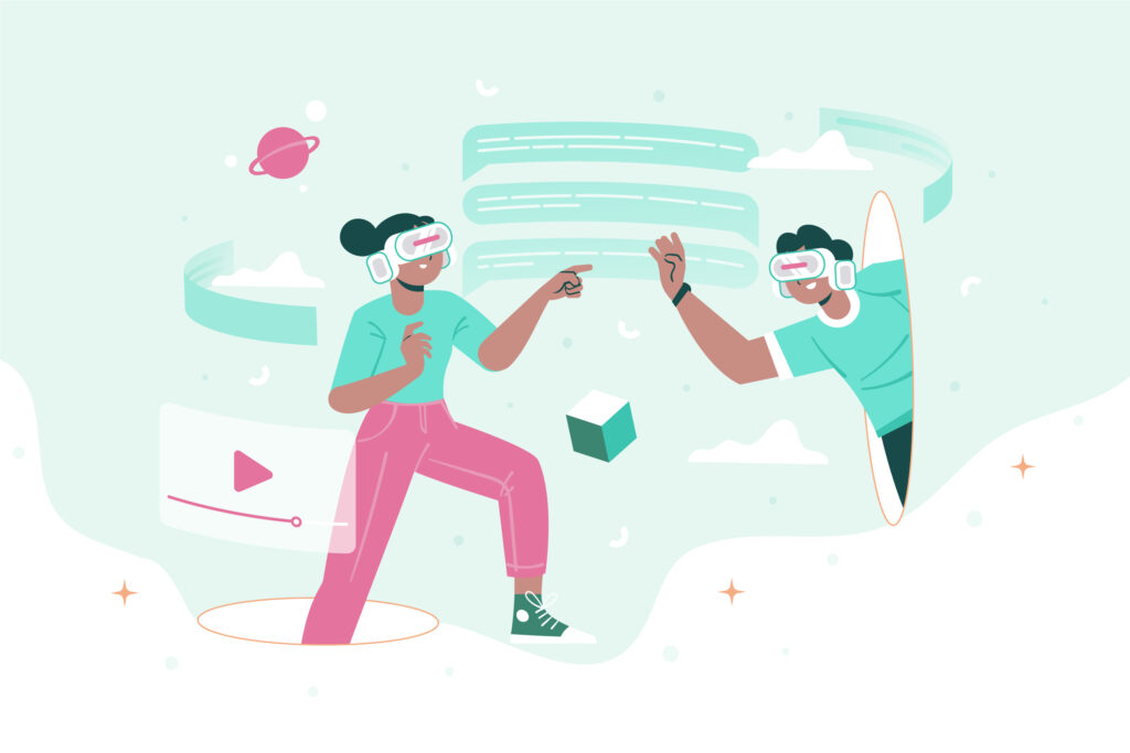 interactive activities at virtual job fairs