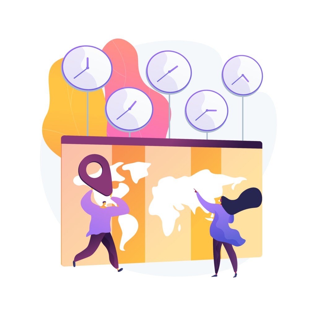 recruiters using interview scheduling tools to manage timezones