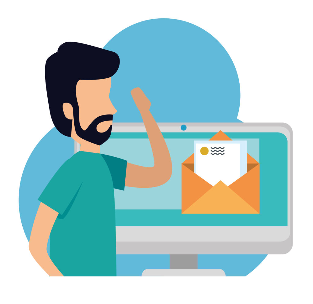 a candidate receive a schedule for interview email