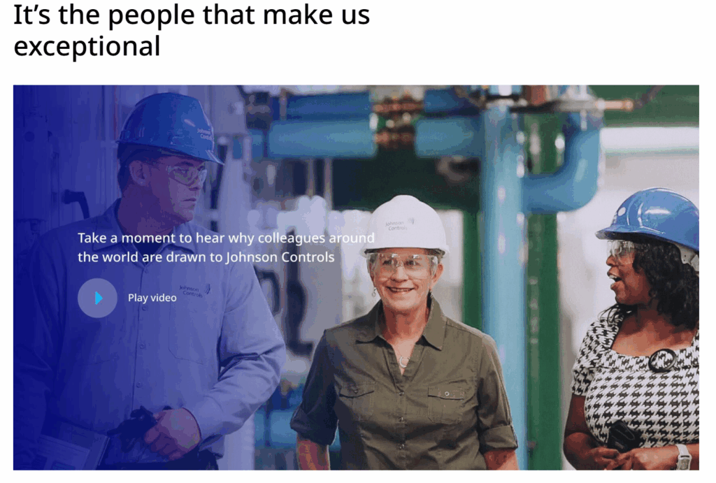 JC Actively sharing their employee branding asset s